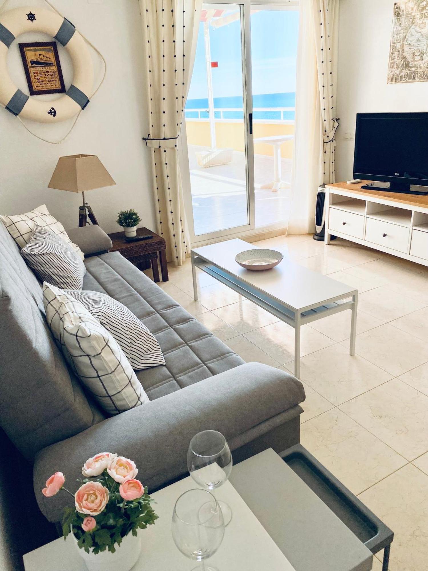 Atico Frontal Con Vistas Al Mar - 1ª Linea Acapulco I Apartment Oropesa del Mar Bagian luar foto